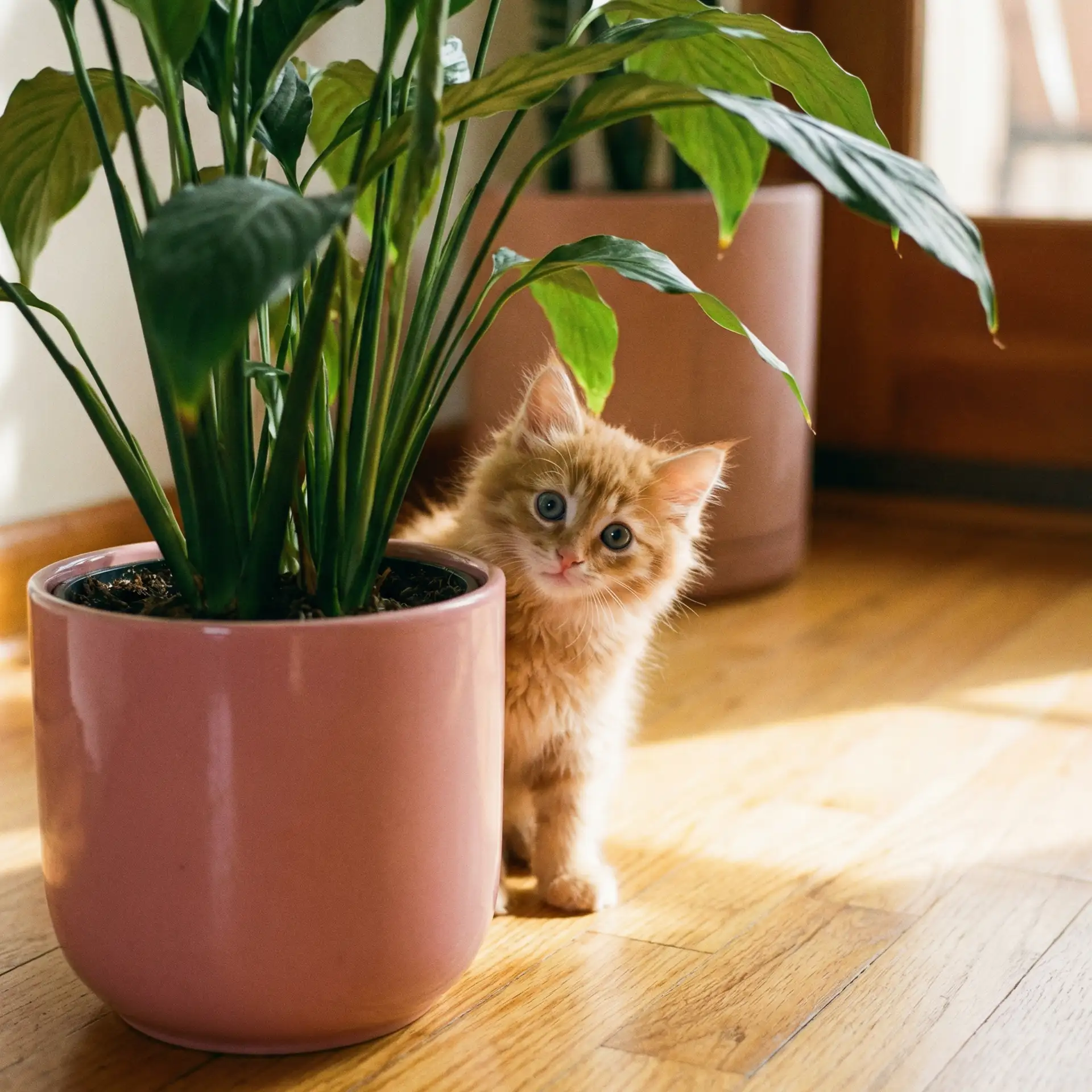 小猫从花盆后探头 - 八一影院app正版下载